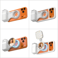 COMITOK MOCA ARCO Magnetic Camera Grip for iPhone Series Detachable Remote IOS17/18/26 Handle Holder for Vlog Recording Selfie. 