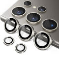 For Samsung Galaxy S24 Ultra 5G 5PCS Camera Lens Protector Rings Aluminium+Tempered Glass Scratch Resistant. 
