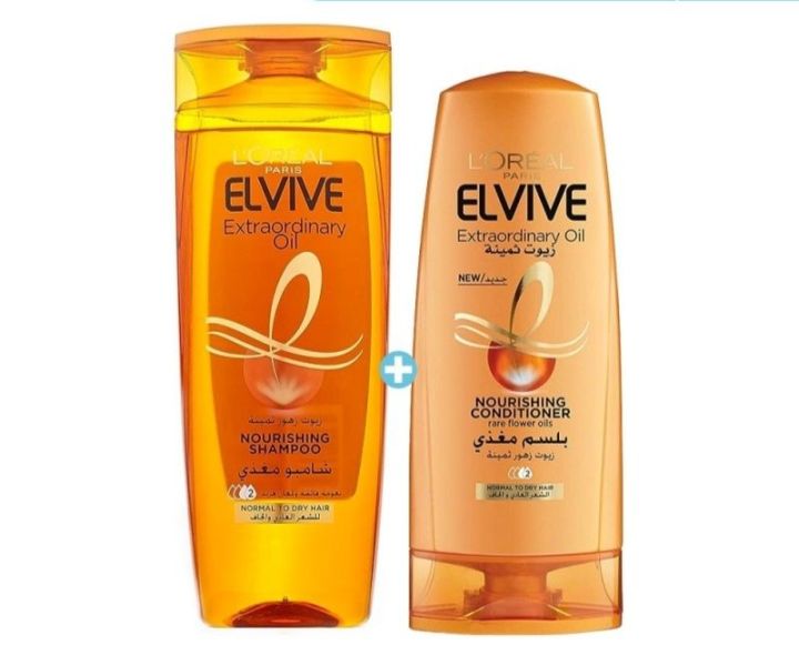 LOreal%20Extraordinary%20Oil%20Nourishing%20Shampoo%20For%20Normal/Dry%20Hair%20400ml%20+%20Conditioner%20360ml%20-%20Image%205