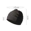 Swimming Hat Women Unisex Girls Long Hair Bathing Cap Swimming Cap Stretch Drape Free Size Swim Pool Sport Elastic Nylon Turban. 
