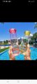 Diamond crystal water bottle. 