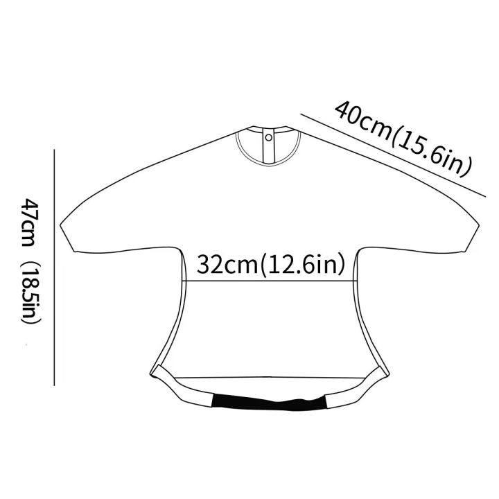 Elinfant%20Waterproof%20Baby%20Feeding%20Bibs,%20Cute%20Design%20Long%20Sleeve%20Mess-proof%20Apron%20Bibs%20-%20Image%202