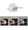 Quick Terminal, Quick Splice Wire Terminals T-Tap Self-Stripping 10A 220V 2 Pin Push Quick Wire Cable Connector White Wiring Terminal Male Spade Disconnect Kit. 