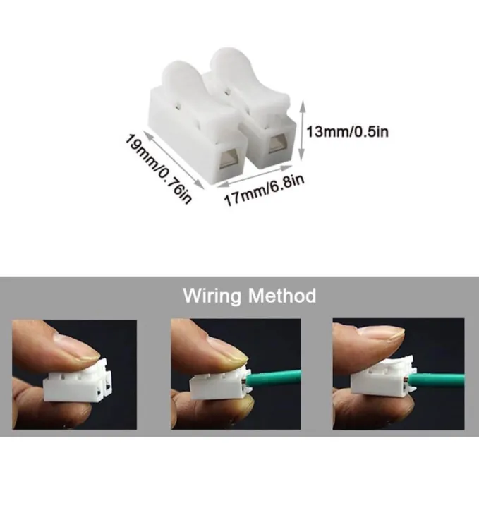 Quick%20Terminal,%20Quick%20Splice%20Wire%20Terminals%20T-Tap%20Self-Stripping%2010A%20220V%202%20Pin%20Push%20Quick%20Wire%20Cable%20Connector%20White%20Wiring%20Terminal%20Male%20Spade%20Disconnect%20Kit%20-%20Image%205