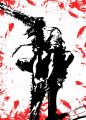 Watercolor cartoon japanese anime poster chainsaw man manga japanese style home Decoration aesthetic Canvas Painting Wall Art. 
