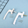 1Pc Metal Plastic Steel Door and Window Transmission Handle Push Pull Internal Opening Door and Window Rotation Handle Lock. 