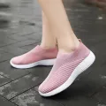 Women Shoes Soft Women Sneakers Lightweight And Comfortable Women Slip On Lazy Loafers Walking Shoes For Women. 