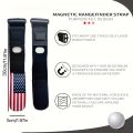 1pc Golf Rangefinder Magnetic Strap, Adjustable Magnetic Rangefinder Strap Holder Wrap Mount for Golf Cart with Strong Magnet, S.