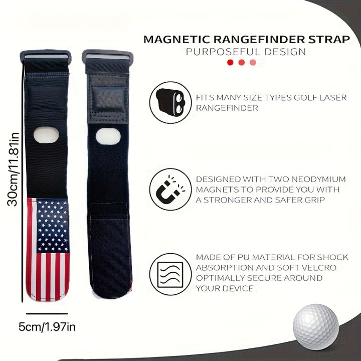 1pc%20Golf%20Rangefinder%20Magnetic%20Strap,%20Adjustable%20Magnetic%20Rangefinder%20Strap%20Holder%20Wrap%20Mount%20for%20Golf%20Cart%20with%20Strong%20Magnet,%20S%20-%20Image%204