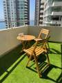 Wooden folding Chair Table Set 2 Chairs and 1 Table. 