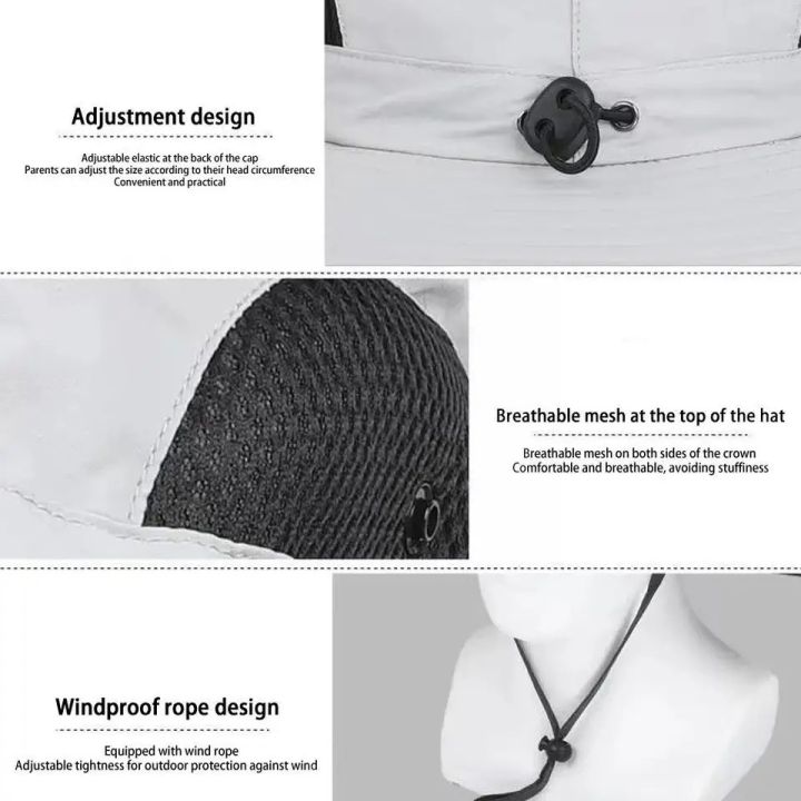 Adjustable%20Outdoor%20Fishing%20Cap%20With%20Face%20Mask%20Sunscreen%20UV%20Protection%20Breathable%20Foldable%20Men%20Women%20Hiking%20Camping%20Casual%20Hats%20-%20Image%206