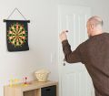 2 in 1 Magnet Dart Foldable And Portable Board Game With 6  Target Arrows -42'*36''1. 