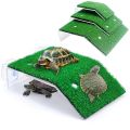Turtle Basking Platform Resting Simulation Habitat Lawn Ramp Tortoise Dock Floating Island Reptile Terrarium Aquarium Accessory. 