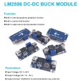 LM2596 DC to DC High Efficiency Voltage Regulator 3.2-35V to 1.25-30V Buck Converter DIY Power Supply Step-Down Module. 