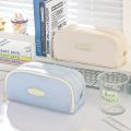 Stylish and Practical Pencil Bag with Large Capacity and Multiple Sections for Stationery Storage Pencil Case Back To School.