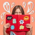 25 pcs   inspirational quotes stickers for laptop. 