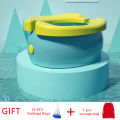 Folding Travel Baby Toilet Pot Squatty Potty Urinal for Children Baby Pot Child Toilet Portable Potty Child Potty Training Seat.