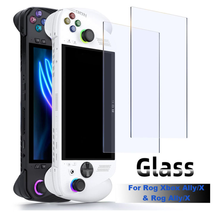 1/2/3PCS Protective Tempered Glass Film For Rog Xbox Ally/X Screen Protector For Rog Ally/X Game Console 7 "Glass Accessory