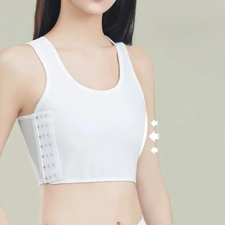 Women%20Breathable%20Chest%20Breast%20Binder%20Side%20Buckle%20Short%20Vest%20Tops%20Underwear%20Tank%20Wireless%20Wrap%20Bandages%20Flat%20Tomboy%20Seamless%20-%20Image%207