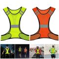 Highlight Reflective Vest Breathable Security Reflective Vest Lightweight Adjustable for Men Women Outdoor Night Riding.