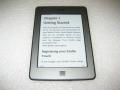 Amazon kindle 4th generation touch and audio 4gb 6 inches screen with spot on screen. 