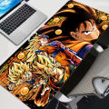 Large Gaming Keyboard Rug Laptop Japan Cool  DBZ Mouse pad XXL Black Dragon Ball Z Desk Mat PC Gamer Carpet Mousepad. 