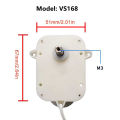 1Pc High Quality For VS168 DC 3V Watch Winder Motor Automatic Mechanical Watch Winder Case Shaker Motor Rotating Watch Box Motor. 