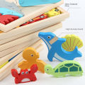 Cartoon Animal 3D Puzzles Fruit and Vegetable Vehicle Learning Montessori Jigsaw Game Kids Wooden Educational Toys for Children. 