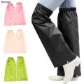 1 Pair Packable Rain Pants – Waterproof Outdoor Leg Cover Lightweight for Hiking Camping Travel Unisex.