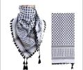 Traditional Palestinian Style Embroidered Men Scarf Kifaya witj Hand made|| Arabian Style Shemagh Scarf Romal for men, Gents romal for summer. 
