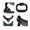 Comfortable Anti Sweat Washable Eye Mask Silicone Face Pad&Lens Cover&Cloth For Meta Quest 3/3s/2 VR Accessories 3S Idea .
