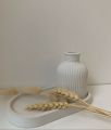 Set of two, one mini flower vase and an oval tray, home decor. 