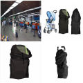 Large Foldable Stroller Storage Bag with Sturdy and Strong Oxford Material Suitable for Airport Train Station. 
