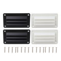 2pcs RV Air Vent Louver Professional Bathroom Office Ventilation Outlet Grille Louver for Boat Yacht Home RV Air Vent Cover. 