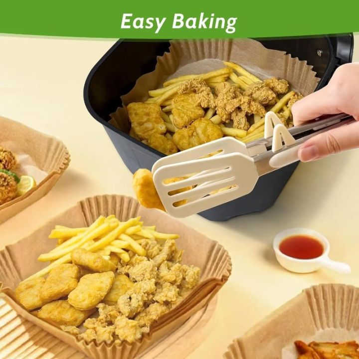 23cm%20Baking%20Paper%20Hot%20Air%20Fryer%20Liners%20Disposable%20Non-stick%20Oil-proof%20Baking%20Paper%20Liner%20for%20Oven%20Microwave%20Roasting%20Accessor%20-%20Image%206