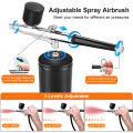 Airbrush Nail With Compressor Portable Air Brush For Painting Model Art Paint Crafts Spray Compressor Kit Oxygen Injector. 