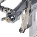 F75-G Professional Paint Spray Gun Sprayer Pneumatic Airbrush 1.5Mm Nozzle Automotive Painting Car Furniture Construction Painting tools Silver for for car painting, wall painting, artistic drawing, inkjet tattoo, arts crafts, model making. 