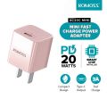 Original Romoss 20W PD Fast Charging USB-C Charger for iPad iPhone X 11 12 13 14 Pro. 