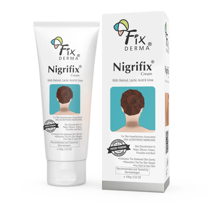 Fix Derma Nigrifix Cream 100 gm | Reduces Dark Elbows, Knees, Underarms & Neck