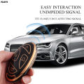 Golden TPU Car Remote Key Case Cover Shell For Hyundai IONIQ 6 New Grand Prix GN7 Kona Protected Holder Keyless Fob 5 7 Buttons. 