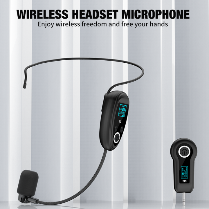 2.4G%20Head-Mounted%20Wireless%20Microphone%20Set%20Transmitter%20with%20Receiver%20Headset%20Microphones%20for%20Amplifier%20Speaker%20Teaching%20-%20Image%202