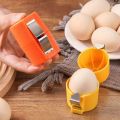 Egg Opener & Easy-Clean Egg Shell Separator – Quick Yolk Divider Tool with Secure Lid | Durable BPA-Free Plastic Design for Effortless Egg Cracking, Peeling & Separating | Must-Have Kitchen Gadget for Cooking & Baking. 