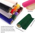 1/2/3 Roll Self-Adhesive Velvet Flock Liner 45x148cm, Multi-Color Contact Paper for Jewelry Box Lining, Drawer & Craft Projects.