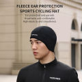 TOSUOD Winter Thermal Cap Windproof Warm Cycling Headgear Running Skiing Motorcycle Bike Sports Cycling Hat.