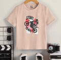 JUNIOR KID'S STUNT TEAM PRINTED TEE SHIRT. 