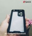 QAGS Xiaomi Redmi Note 10 Pro Cover - Multi cover - Semi Transparent (Self Dotted) Matte Shockproof Camera Ring Protection Case Back Cover. 