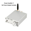 YJCO Mini Power Amplifier TPA3116 Bluetooth 5.0 HiFi Stereo Digital Class D 2.0 Channel 50W+50W Amp Audiophile-Grade D50A. 