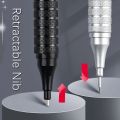 High Quality Metal Mechanical Pencils Set with Lead Refills Drafting Automatic Pencil 0.3, 0.5, 0.7, 2.0mm Pencil for Art Supply. 