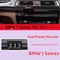Magnetic Car Phone Holder for BMW 7 Series F01 F02 G11 G12 2009-2015 Wireless Charging Special Fixed Bracket Base MagSafe Mount.