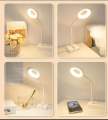 Desk Lighting with a 360° Adjustable Arm LED Lamp: Experience Smart Voice Control USB LED Desk Lamp with 3 Light Modes and 3 Infinite Brightness Levels,.